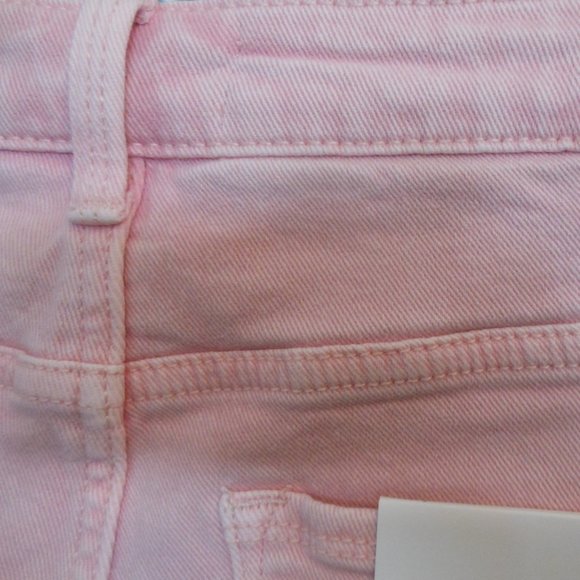 NWT!!!  Fabulous Risen Acid Pink Crop Jean - Picture 6 of 9
